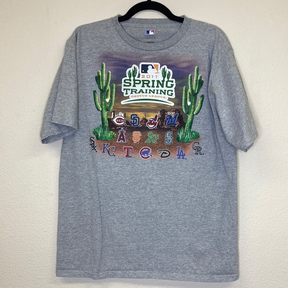 MLB Major League Baseball Cactus League Spring Training 2011 Tee Size Medium
